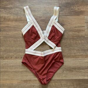 dolce vita cutout swimsuit